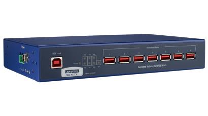 ULI-417CI  7 端口隔离式 USB 集线器